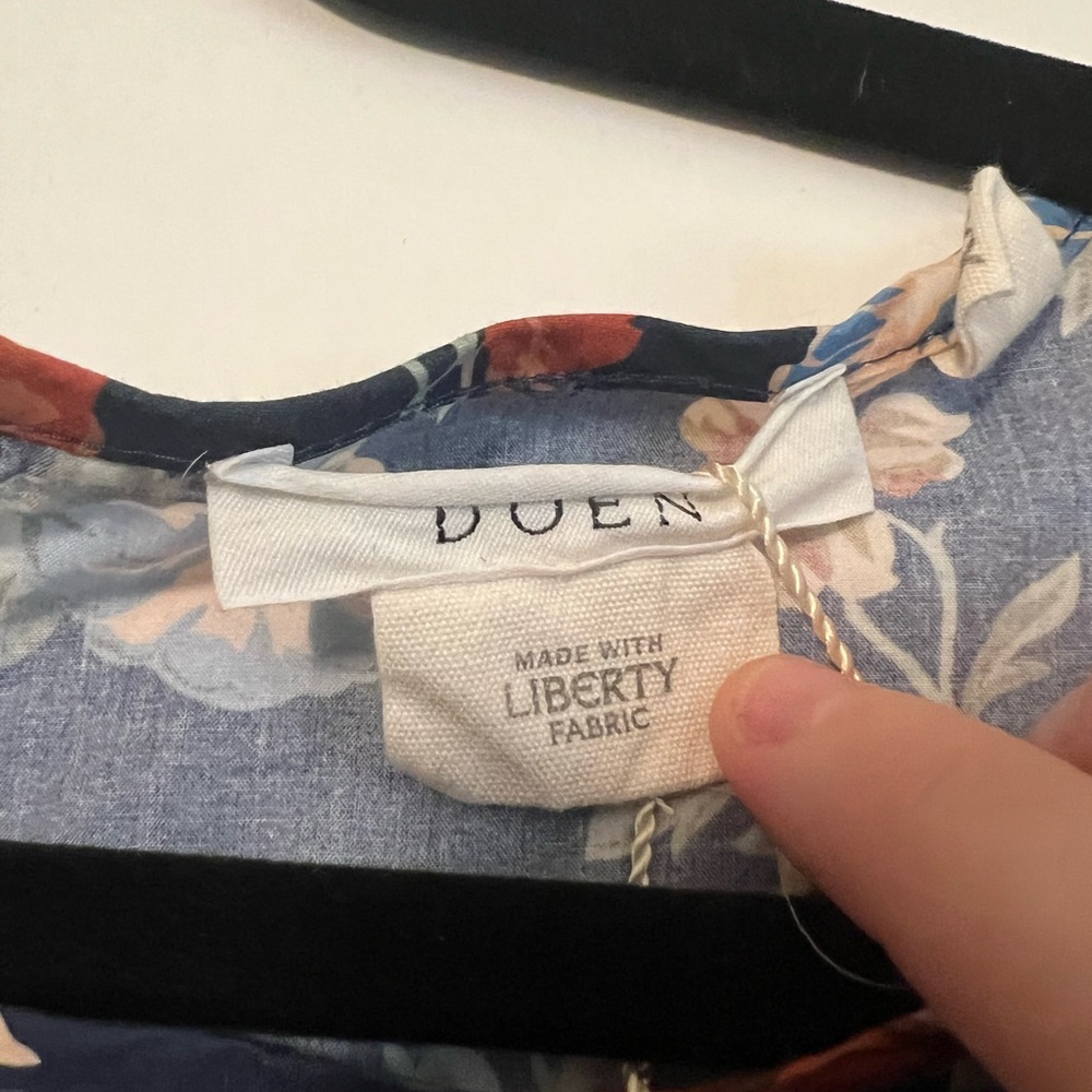 NWT Dôen x Liberty Fabric Lyric Dress sz XXL - Picture 7 of 11